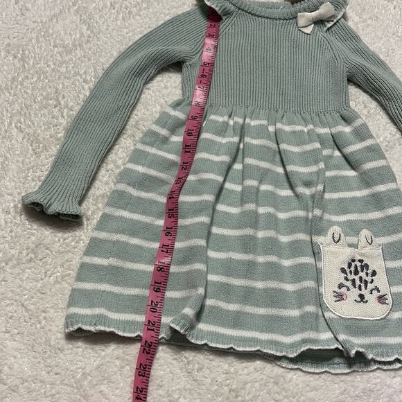 Max studio baby green knit  sweater size 5 - Picture 5 of 10